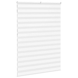 Store zèbre blanc 160x230 cm largeur du tissu 155,9cm polyester 531135531135