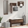 Ensemble de meubles de couloir 4 pcs chêne marron 531137531137