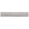 Étagères murales 4 pcs sonoma gris 60x10x1,5 cm bois ingénierie 531138531138