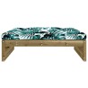 Repose-pied de jardin 120x80 cm bois de pin imprégné 531141531141