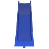 Toboggan de jeu bleu 210x40 cm polypropylène 531142531142