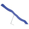 Toboggan de jeu bleu 210x40 cm polypropylène 531142531142