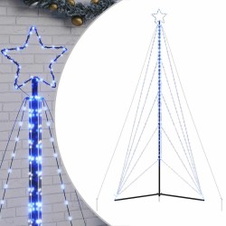Sapin de Noël à LED 615 LED bleu 404,5 cm 531143531143