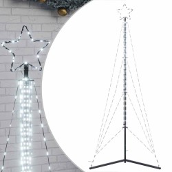 Sapin de Noël à LED 483 LED blanc froid 240 cm 531148531148