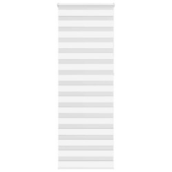 Store zèbre blanc 75x230 cm largeur du tissu 70,9 cm polyester 531150531150