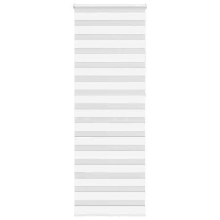 Store zèbre blanc 75x230 cm largeur du tissu 70,9 cm polyester 531150531150