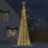 Sapin de Noël à LED avec piquets 1534 LED blanc chaud 500 cm 531152531152