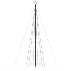 Sapin de Noël à LED avec piquets 1534 LED blanc chaud 500 cm 531152531152