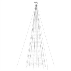 Sapin de Noël à LED avec piquets 1534 LED blanc chaud 500 cm 531152531152