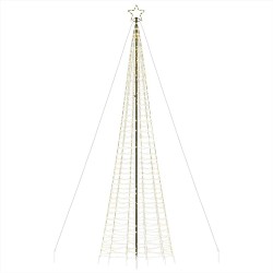 Sapin de Noël à LED avec piquets 1534 LED blanc chaud 500 cm 531152531152