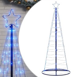 Sapin de Noël à LED 200 LED bleu 180 cm 531164531164