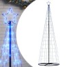 Sapin de Noël à LED 550 LED bleu 300 cm 531165531165