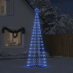 Sapin de Noël à LED 550 LED bleu 300 cm 531165531165