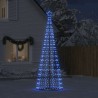 Sapin de Noël à LED 550 LED bleu 300 cm 531165531165