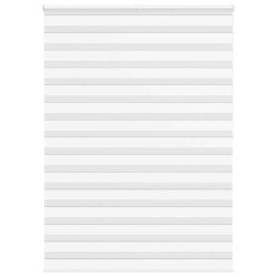 Store zèbre blanc 165x200 cm largeur du tissu 160,9cm polyester 531166531166