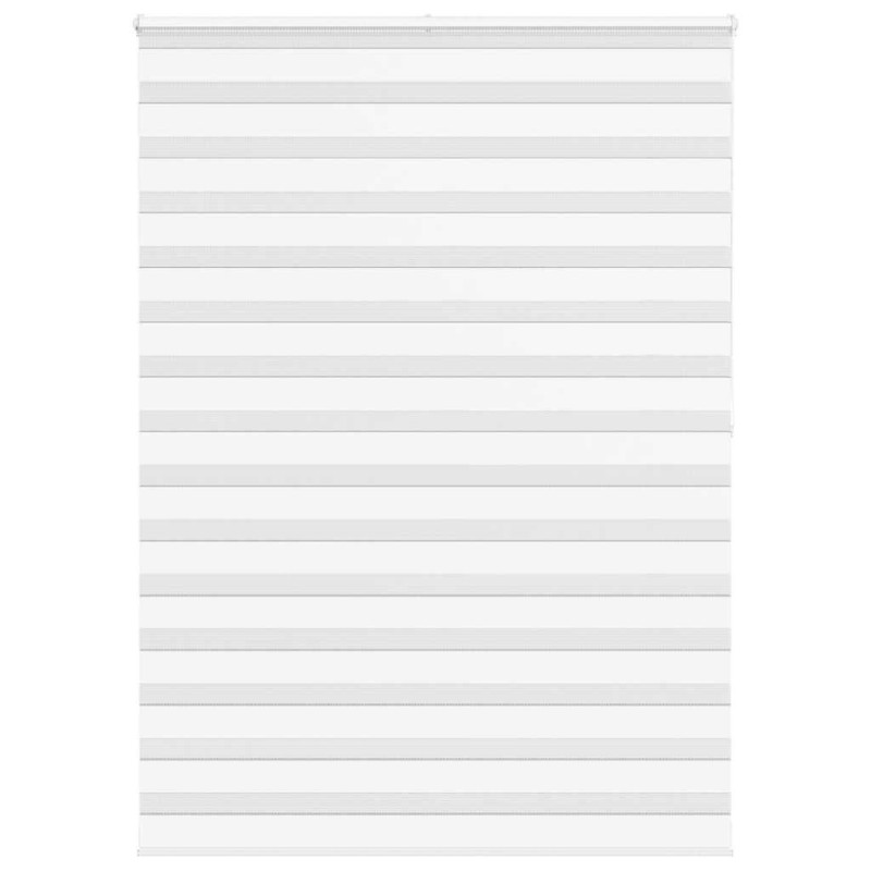 Store zèbre blanc 165x200 cm largeur du tissu 160,9cm polyester 531166531166