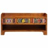 Banc à chaussures avec tiroir Marron miel 100 x 35 x 45 cm 531167531167