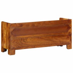 Banc à chaussures avec tiroir Marron miel 100 x 35 x 45 cm 531167531167