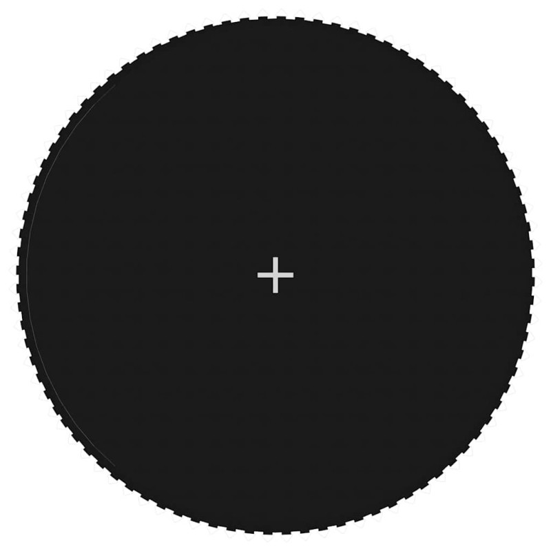 Tapis de saut Tissu Noir pour trampoline rond de 4,57 m 531171531171