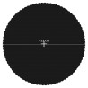 Tapis de saut Tissu Noir pour trampoline rond de 4,57 m 531171531171