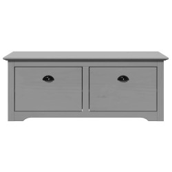 Banc de couloir BODO gris 114x40x45 cm 531178531178