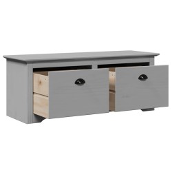 Banc de couloir BODO gris 114x40x45 cm 531178531178