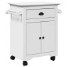Chariot de cuisine BODO blanc 72x45x80 cm 531182531182