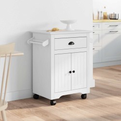Chariot de cuisine BODO blanc 72x45x80 cm 531182531182