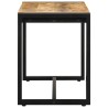 Banc 80x35x45 cm bois massif de manguier 531186531186