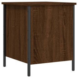 Banc de rangement chêne marron 40x42,5x50 cm bois d'ingénierie 531193531193