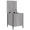Banc de rangement sonoma gris 40x42,5x50 cm bois d'ingénierie 531194531194