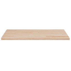 Dessus de table 100x50x1,7 cm rectangulaire bois de pin massif 531198531198