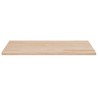 Dessus de table 100x50x1,7 cm rectangulaire bois de pin massif 531198531198