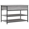 Banc à chaussures sonoma gris 70x42,5x50 cm bois d'ingénierie 531207531207