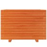 Jardinière cire marron 70x40x49,5 cm bois de pin massif 531213531213