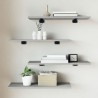 Étagères murales 4 pcs sonoma gris 60x20x1,5 cm bois ingénierie 531214531214
