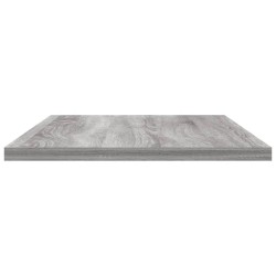 Étagères murales 4 pcs sonoma gris 60x20x1,5 cm bois ingénierie 531214531214