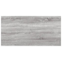 Étagères murales 4 pcs sonoma gris 60x20x1,5 cm bois ingénierie 531214531214