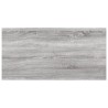 Étagères murales 4 pcs sonoma gris 60x20x1,5 cm bois ingénierie 531214531214