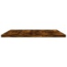 Étagères murales 4 pcs chêne fumé 60x40x1,5cm bois d'ingénierie 531215531215