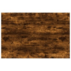 Étagères murales 4 pcs chêne fumé 60x40x1,5cm bois d'ingénierie 531215531215