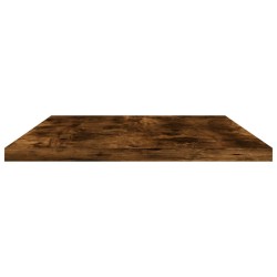 Étagères murales 4 pcs chêne fumé 60x20x1,5cm bois d'ingénierie 531216531216