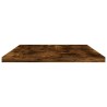 Étagères murales 4 pcs chêne fumé 60x20x1,5cm bois d'ingénierie 531216531216