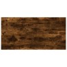 Étagères murales 4 pcs chêne fumé 60x20x1,5cm bois d'ingénierie 531216531216