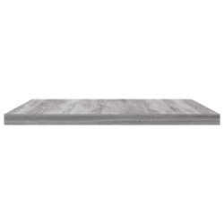 Étagères murales 4 pcs sonoma gris 40x30x1,5 cm bois ingénierie 531218531218