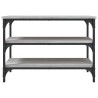 Banc à chaussures sonoma gris 70x38,5x49 cm bois d'ingénierie 531224531224