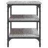 Banc à chaussures sonoma gris 70x38,5x49 cm bois d'ingénierie 531224531224