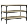 Banc à chaussures chêne sonoma 70x38,5x49 cm bois d'ingénierie 531225531225