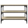 Banc à chaussures chêne sonoma 70x38,5x49 cm bois d'ingénierie 531225531225
