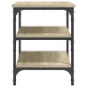 Banc à chaussures chêne sonoma 70x38,5x49 cm bois d'ingénierie 531225531225